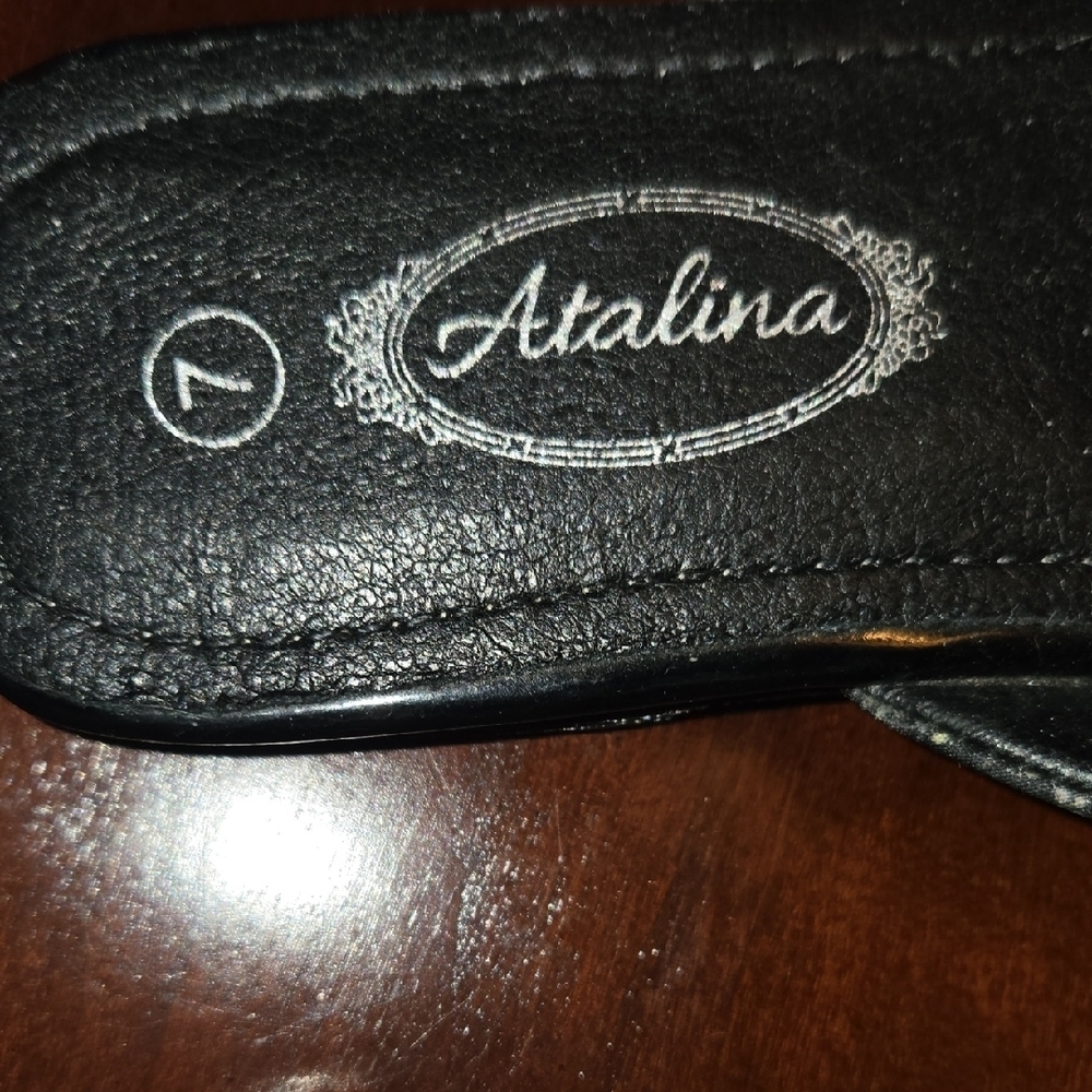 ATALINA 7 COMFY UNIQUE ACCENTED SLIDES FAIRY WHIMSY WITCHY FLASHY SHINY MERMAID - Picture 8 of 15